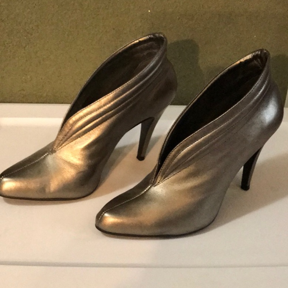 Short dress boot heels